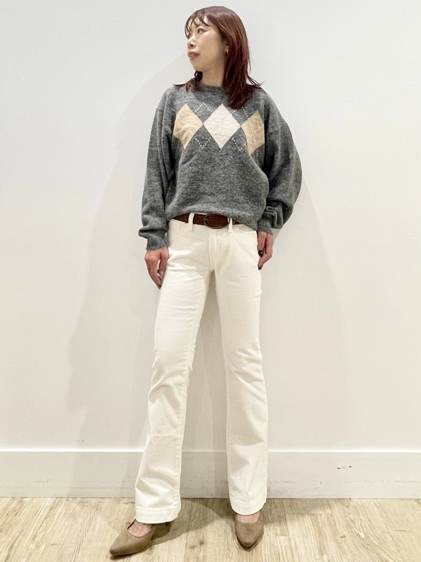 【美シルエット】ブーツカットパンツ