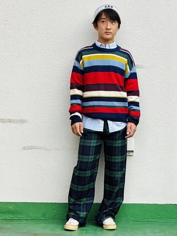 【POPなセーターもイルミネーションにマッチ！】