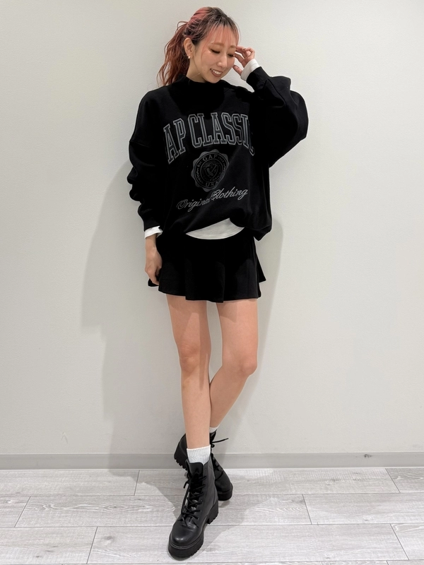 【New】モックネックスウェット