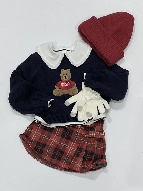 クリスマスに！！チェック柄コーデ♪