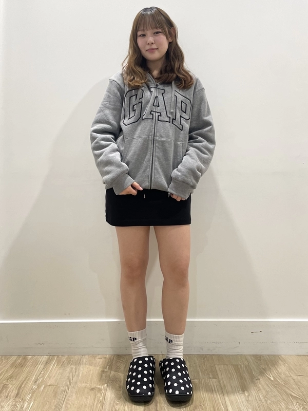 もこもこ裏ボアロゴパーカー！