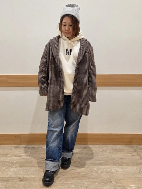 ジャケットコーデ。