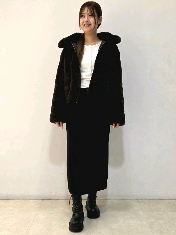 ふわふわアウター