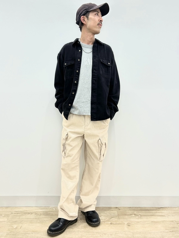 ストリートカジュアルコーデC-boyStyle【No.169】GAPコーデュロイ ストリートカジュアルコーデC-boyStyle【No.169】GAPコーデュロイ