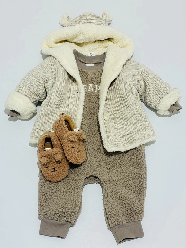 ベビー【モコモココーデ】ロゴボアオール