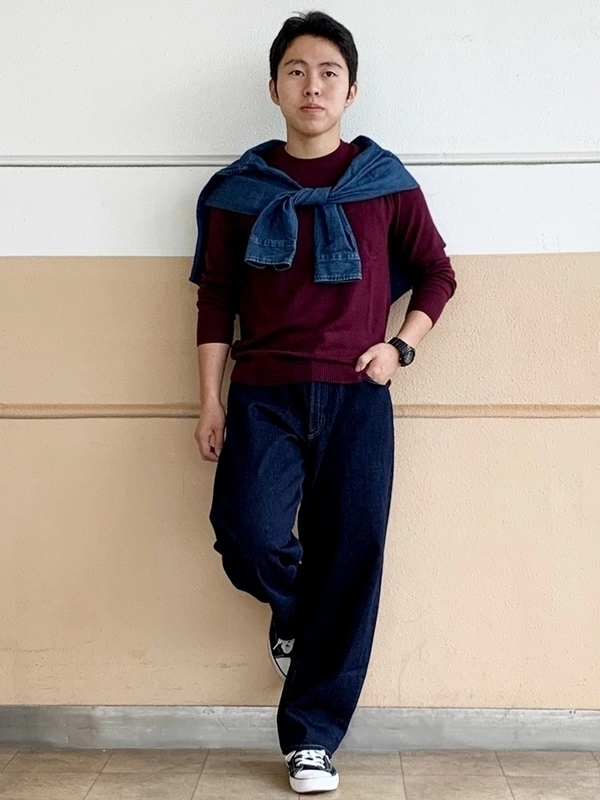 【大人っぽい】セーター×バギーバレル☆