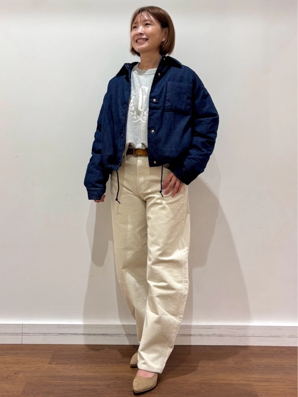 『人気バレルシルエットにコーデュロイ素材も仲間入りっ!!』