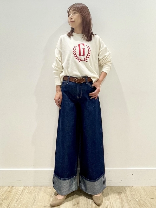 赤Gロゴセーター