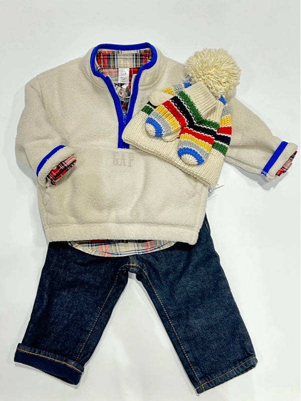 【カラフルあったかぁコーデ】