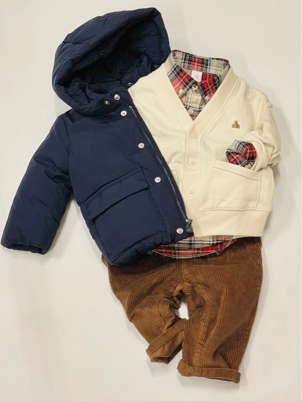 【ホリデーシーズンのお出掛けコーデ♪】男の子ver.