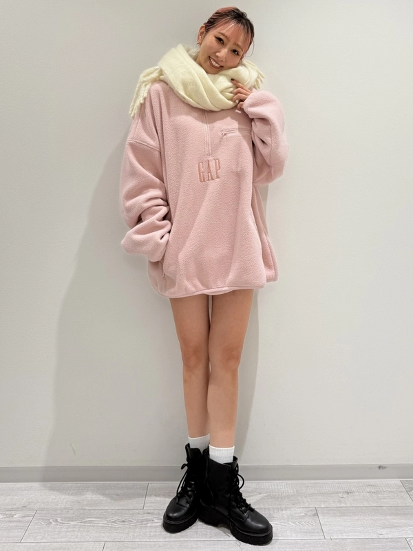 【New】大人気ハーフジップ