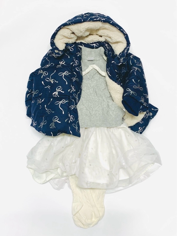 暖かパファーのHolidayPartyルック☆