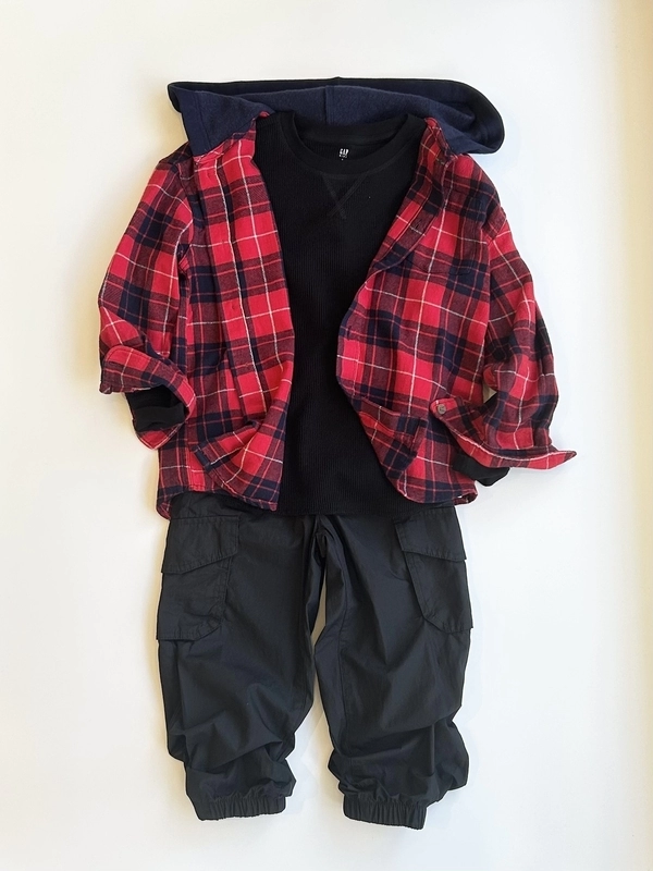 KIDS フランネルシャツ