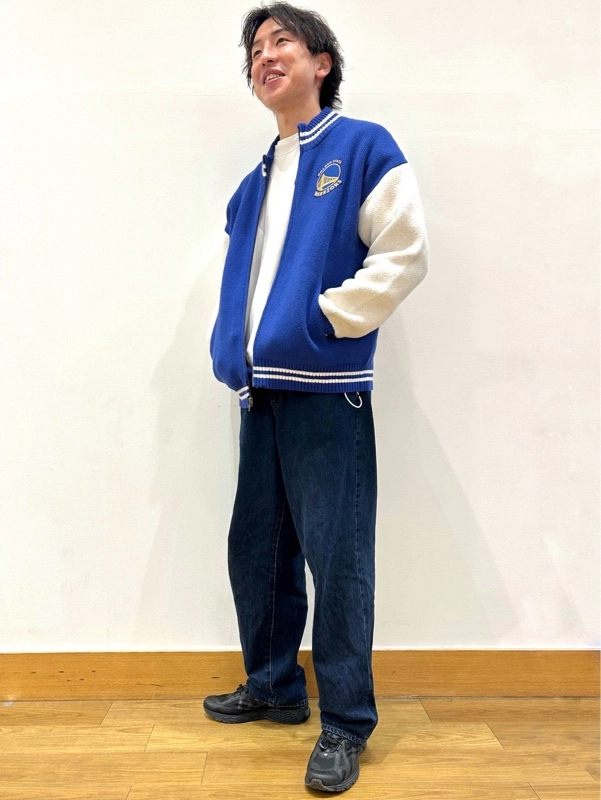 【GAP×NBA】ウォリアーズのセーターカーディガン