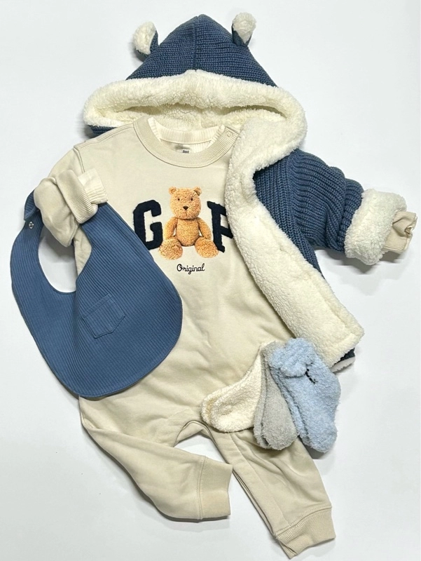 ふわふわあったか！くまさんコーデ