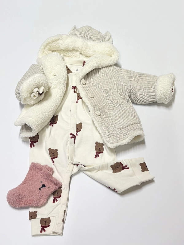 【大人気】裏ボアカーディガン