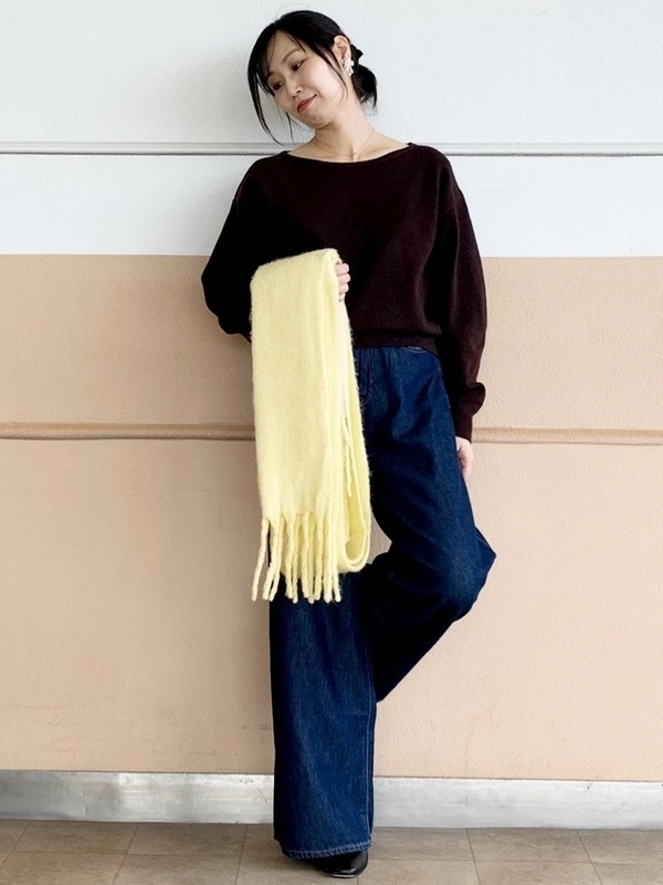 【大人っぽい】カシミヤタッチセーター☆