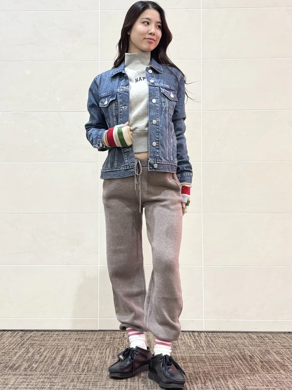 【大好評】ふんわりマシュマロ質感のニットパンツ