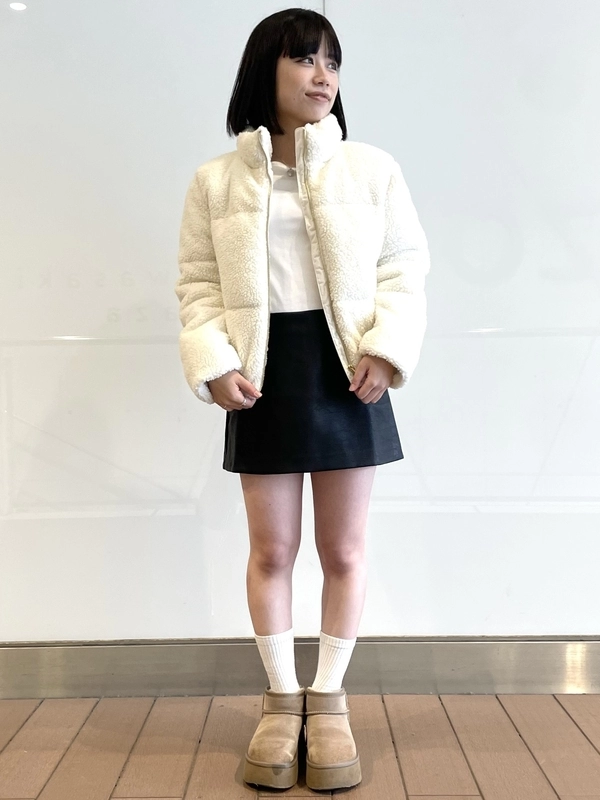 もこもこキッズアウター