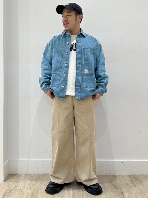 【新作デニムジャケット！】秋のカジュアルコーデ
