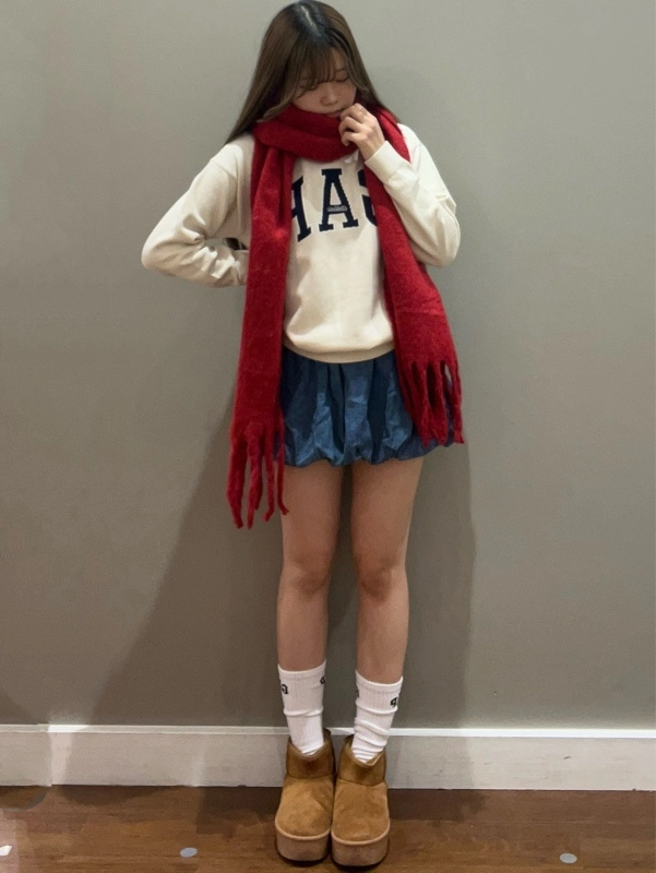 冬のお出かけコーデ