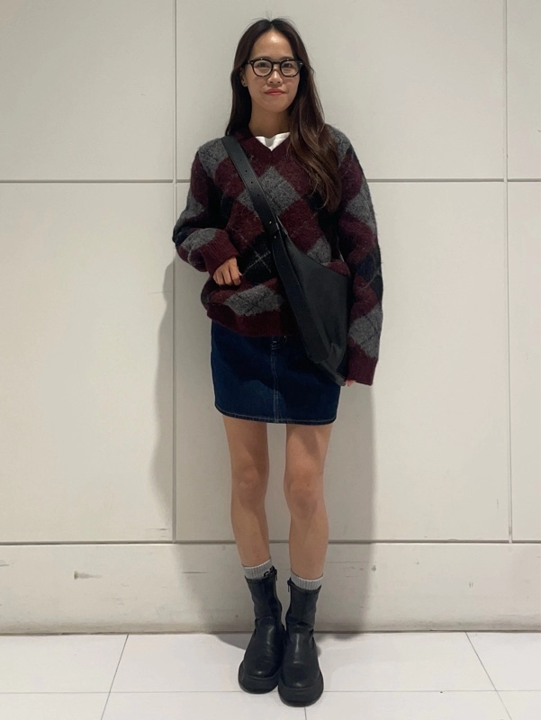 【holiday】メンズニット✖️ミニスカート