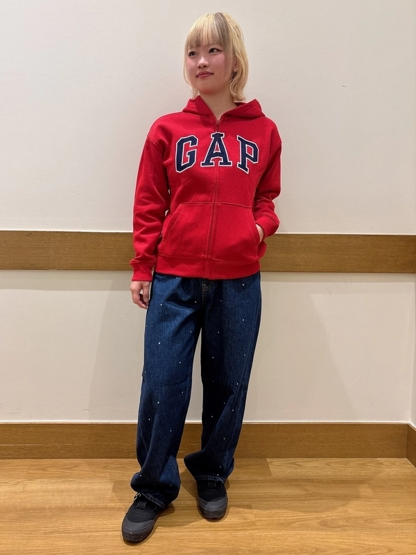 【大人気】パーカーコーデ