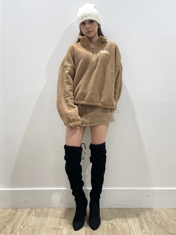 ふわもこ♪キャメルカラースタイリング