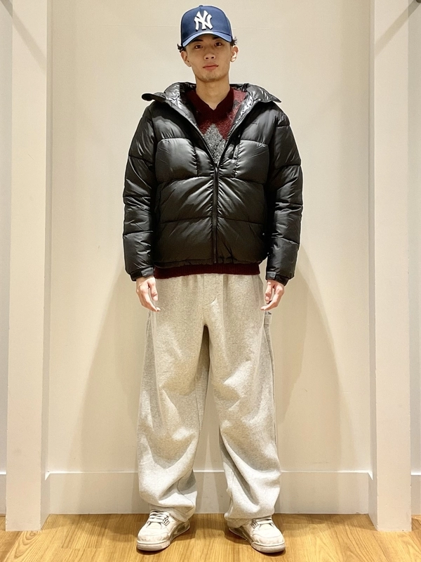 ヴィーガンレザークロップドヘビーウェイトパファージャケット GAP（ギャップ）の「ヴィーガンレザー クロップド ヘビーウェイト