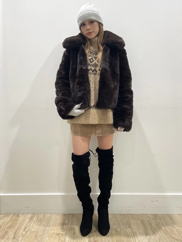 人気アイテムを使った防寒対策ばっちりなおすすめスタイリング♪