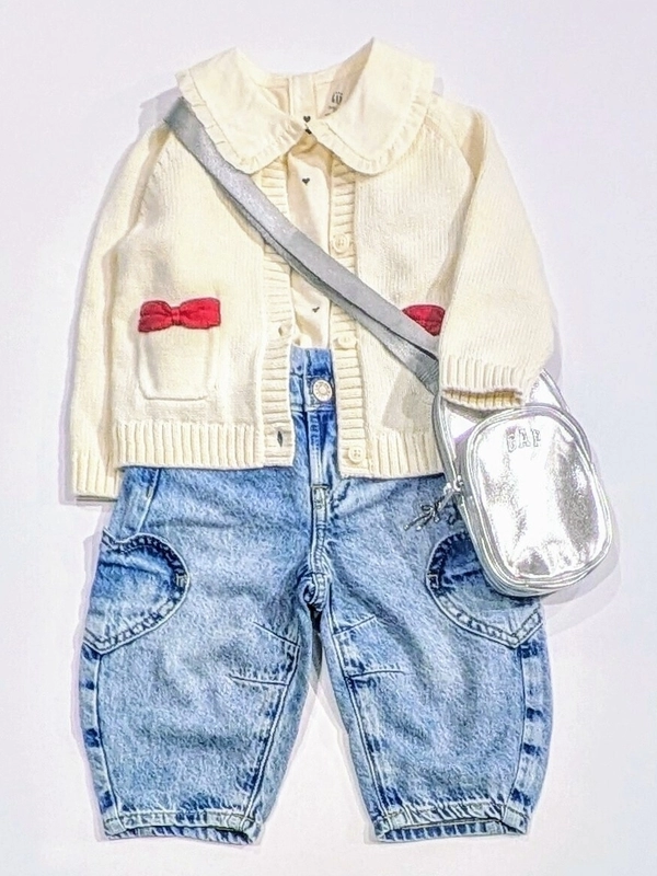 普段使いもイベントにも！リボンポケットが可愛いカーディガン