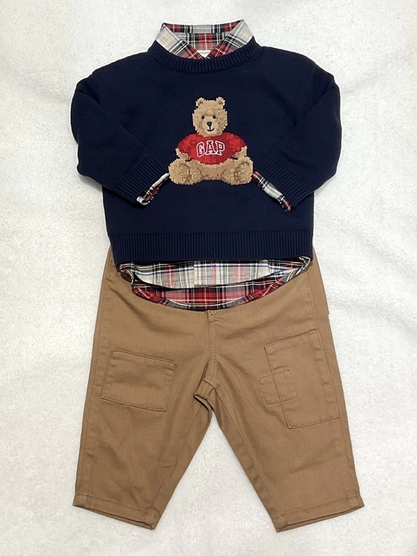 冬のくまさんコーデ