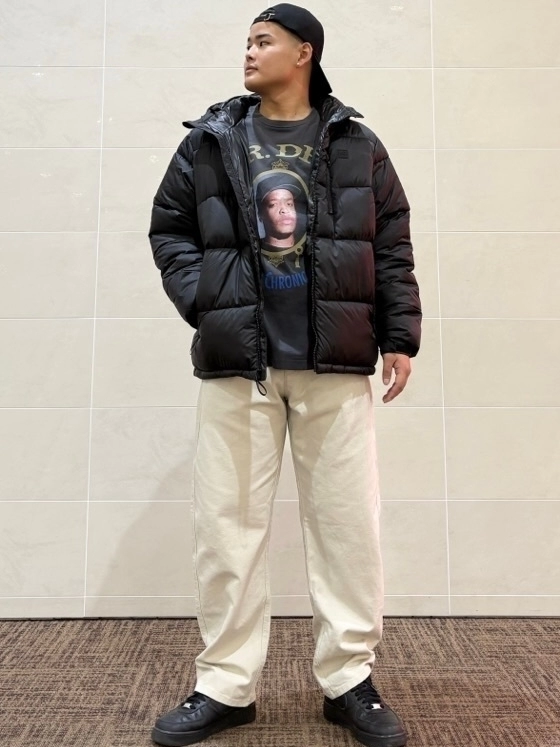 【大好評】セミマット黒が使えるパファージャケット