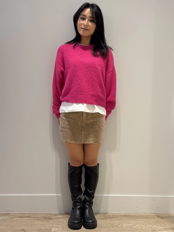 【ピンク】セーター