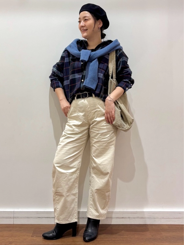 『メンズライクdeちょっとキレイめカジュアルコーデ』