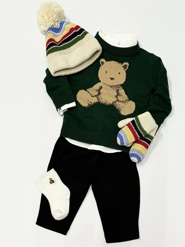 冬のほっこり、お出かけスタイル