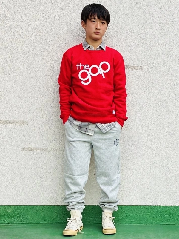 キッズ【クラシックロゴトレーナー】