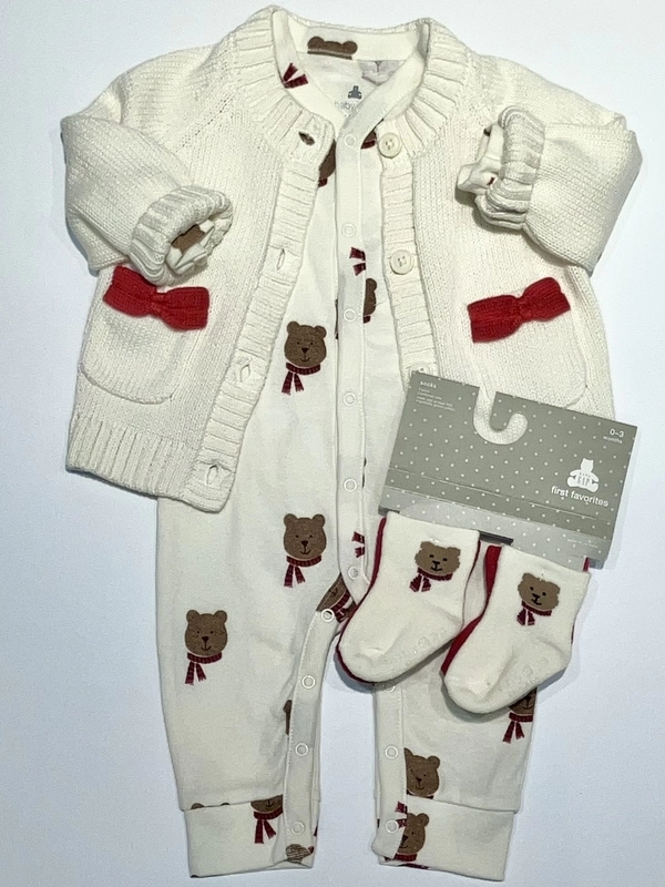 くまさんいっぱい ホリデーコーデ