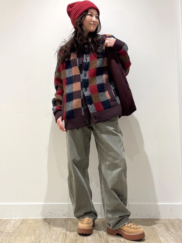 ブロックチェックが♡なカーディガン | Gap公式オンラインストア