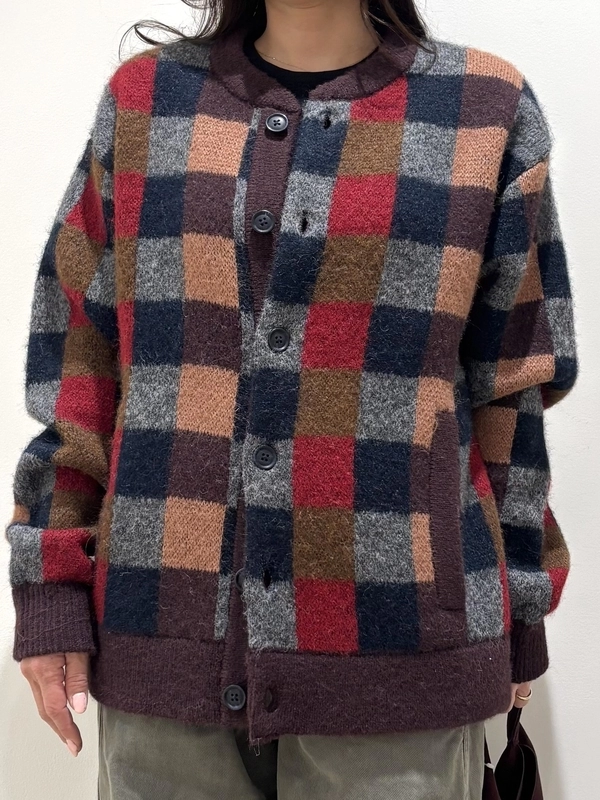 ブロックチェックが♡なカーディガン | Gap公式オンラインストア