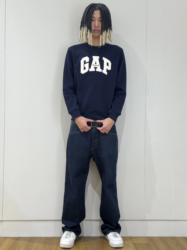 【 GAPロゴスウェット】anniversaryタグ