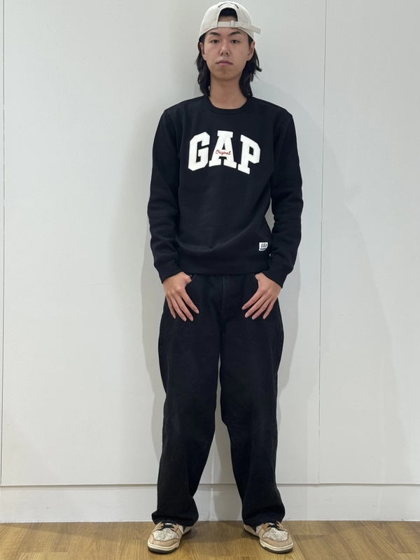 30TH ANNIVERSARY タグつき　GAPロゴクルー