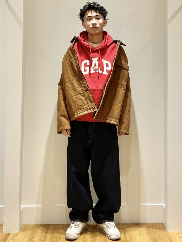 キルティングキャンバスユーティリティジャケット