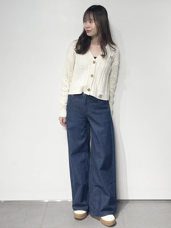 【BFおすすめ②】GAPロゴニットカーディガン