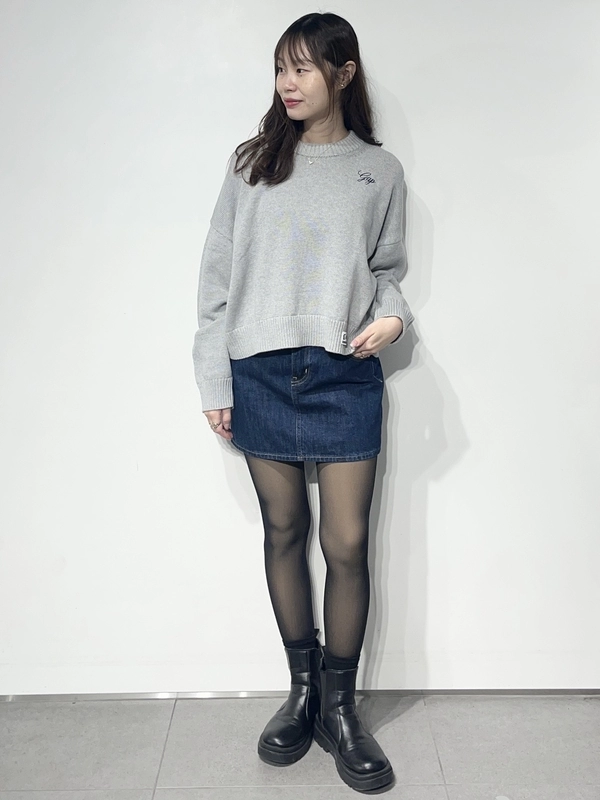 【BFおすすめ①】GAPロゴセーター