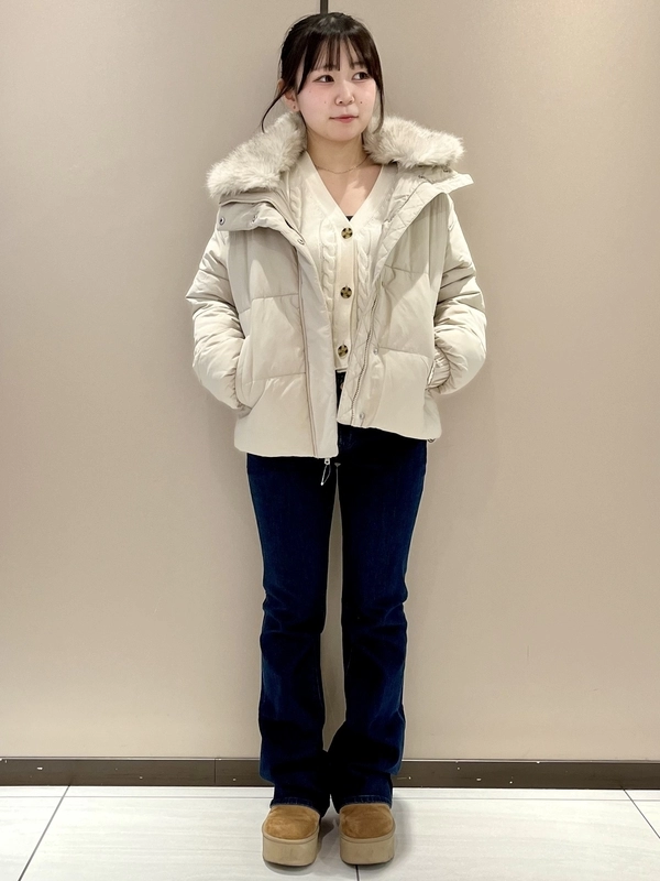 ファーが可愛い