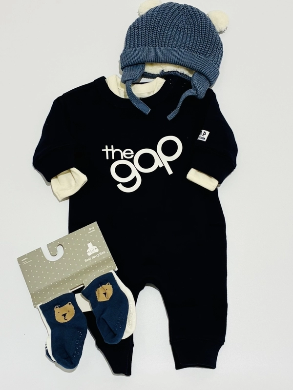 ベビー【ロゴオール】スゥェットでリンク