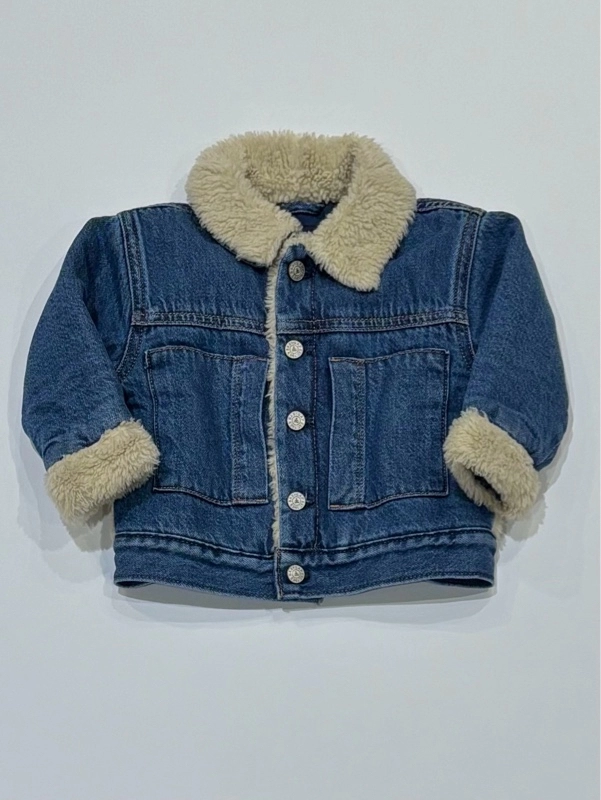 デニム jk くま くまたん Ungrid デニムジャケット ビッグシルエット