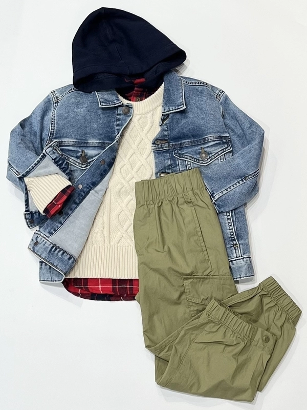 【ボーイズ】冬のアメカジコーデ