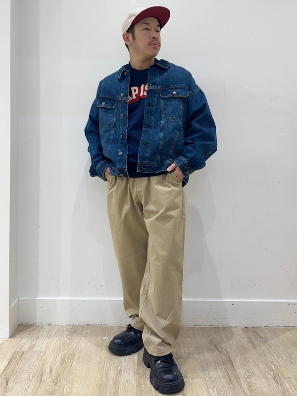 【デニジャケ好き必見！】アメカジコーデ